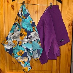 Patagonia baggies XL•LOT OF TWO